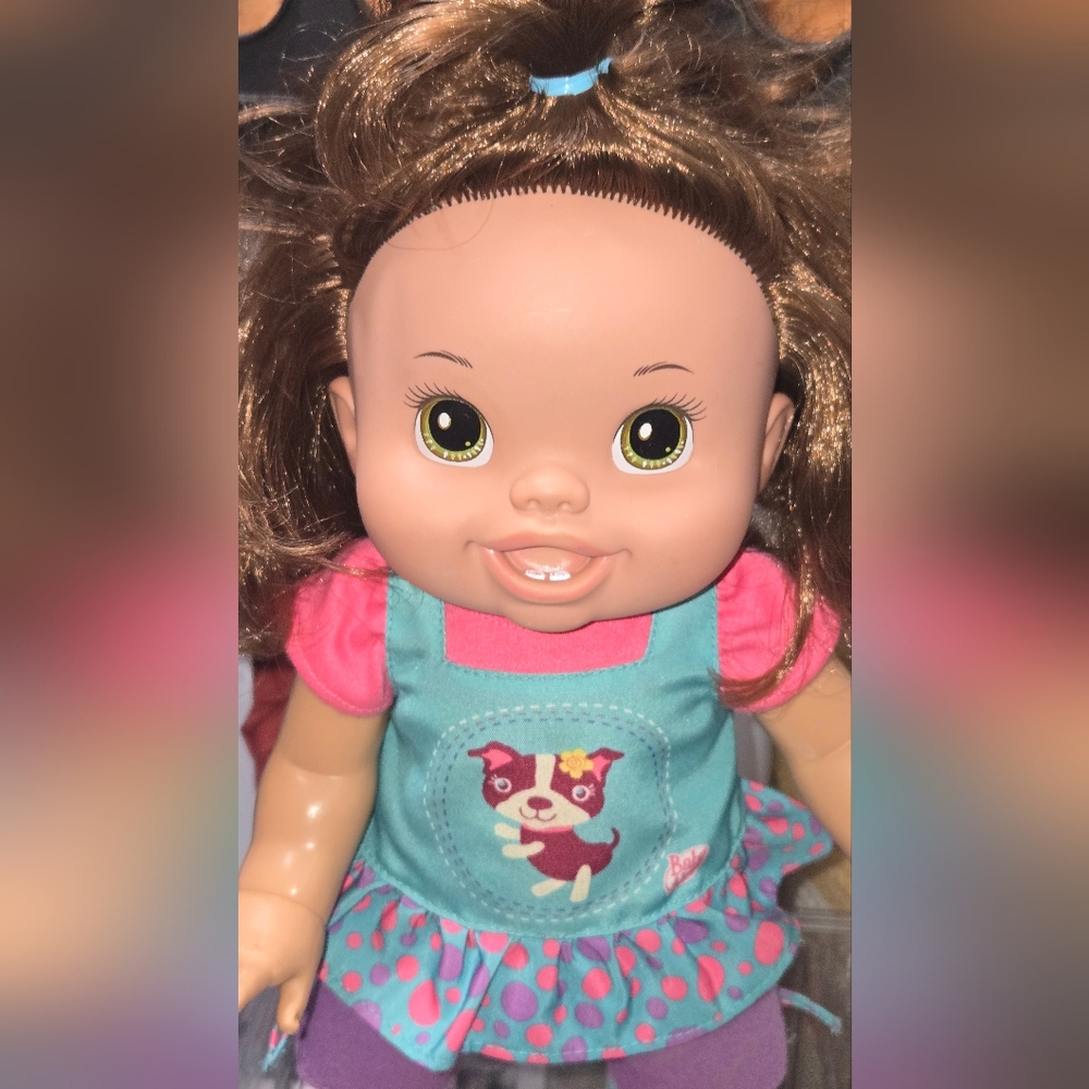 HASBRO Baby Alive Brown Wanna Walk Interactive Talking Walking Doll CUTE & RARE - Picture 5 of 7
